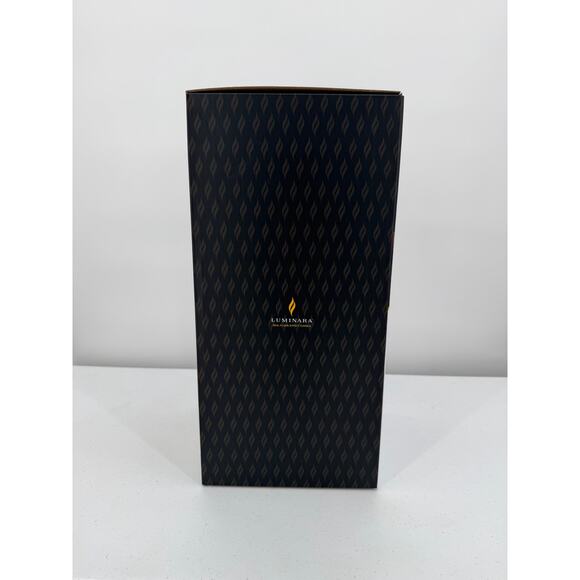 BRAND NEW Luminara Flameless Wax Glitter Candle North Tree White Swan 13 inches - Picture 5 of 7